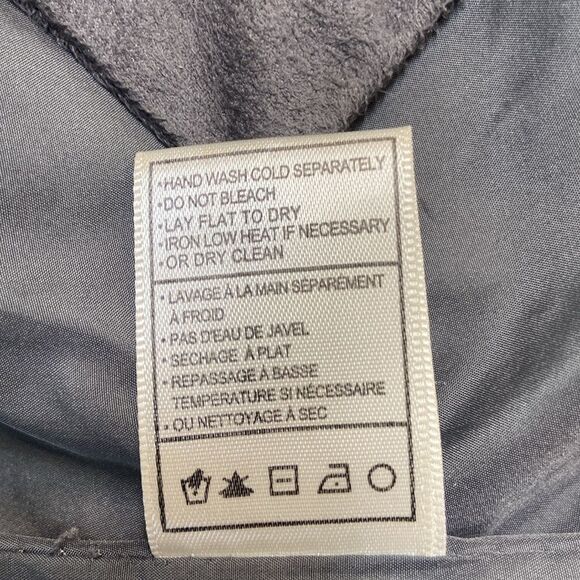 Cupcakes and cashmere faux suede gray jacket M - Picture 8 of 8